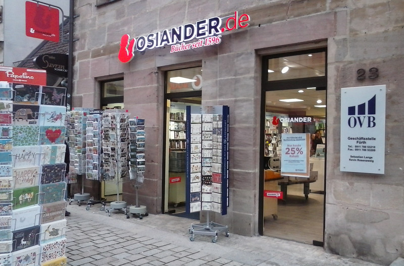 Osiander überlingen - Osiandersche Buchhandlung Gmbh Osiandersche Buchhandlung GmbH - Einkaufsführer Fürth